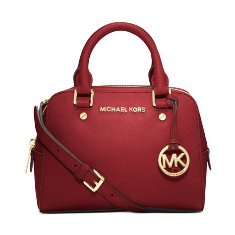 michael kors red small purse